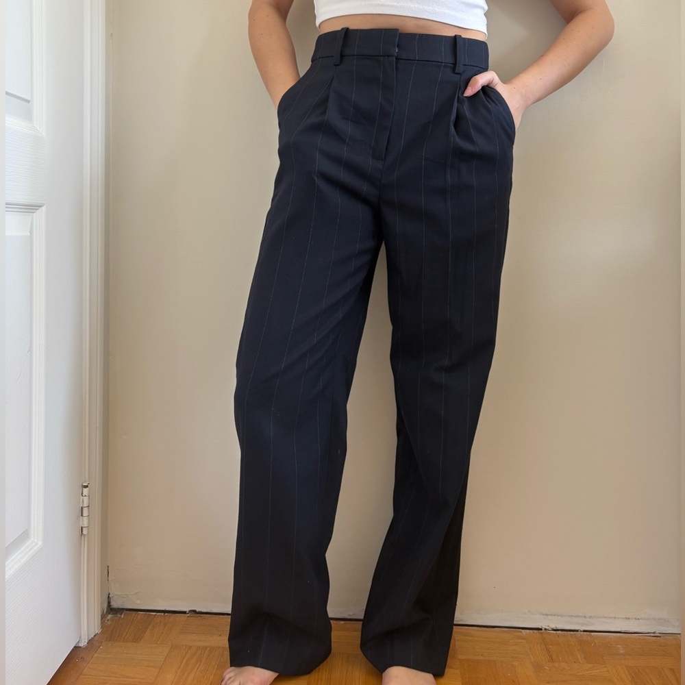 JCrew Pinstripe Dress Pant